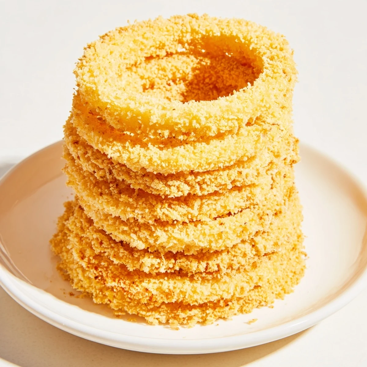 Crispy Onion Ring Tower