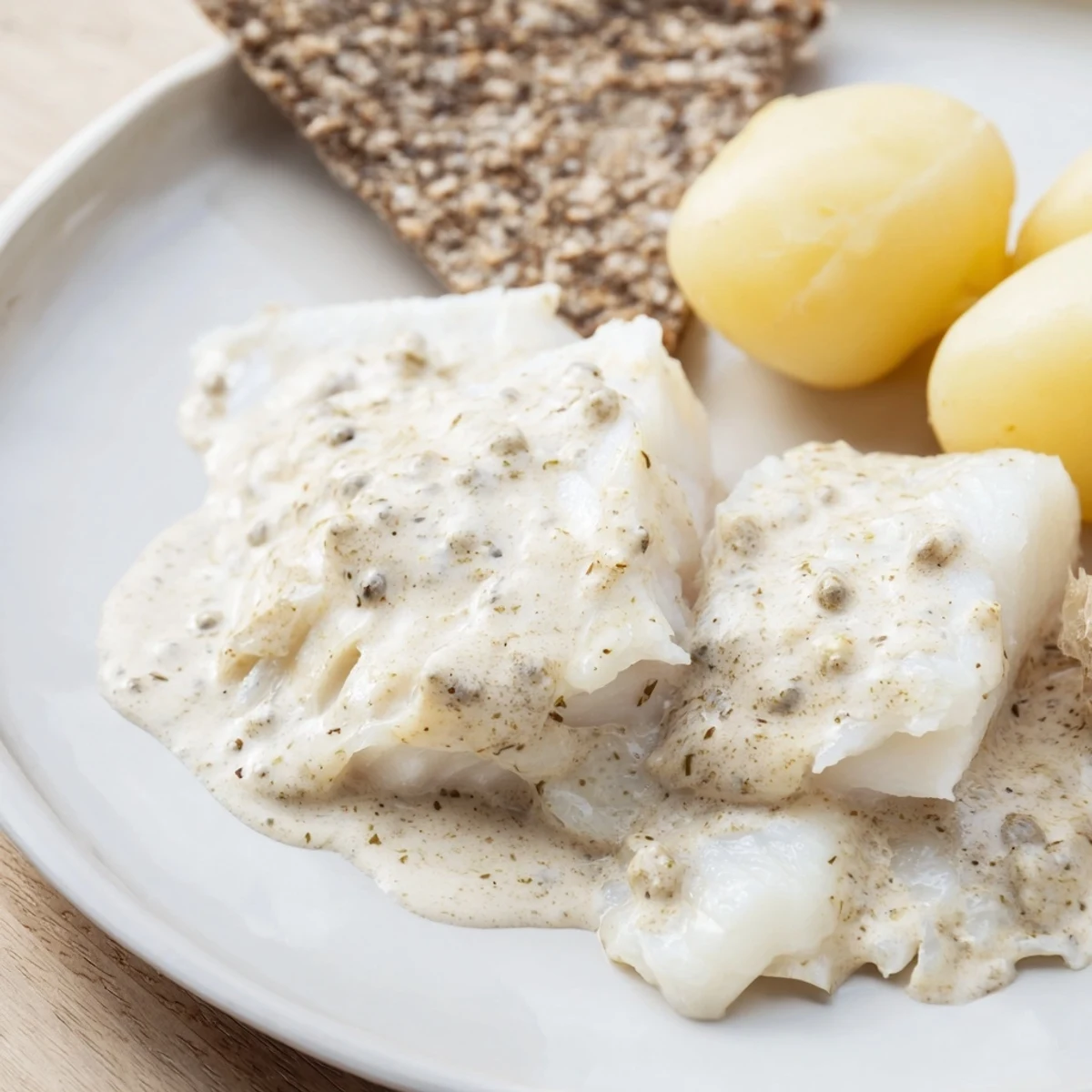 Norwegian Lutefisk Mustard Sauce