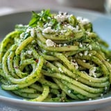 Linguine with Arugula Pesto