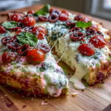 Cottage Cheese Flatbread Pizza
