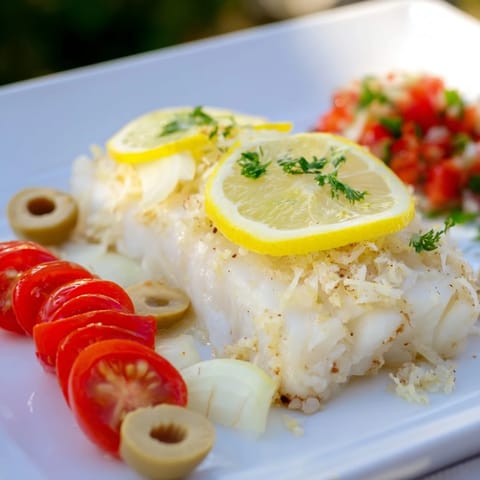 One-Tray Baked Cod