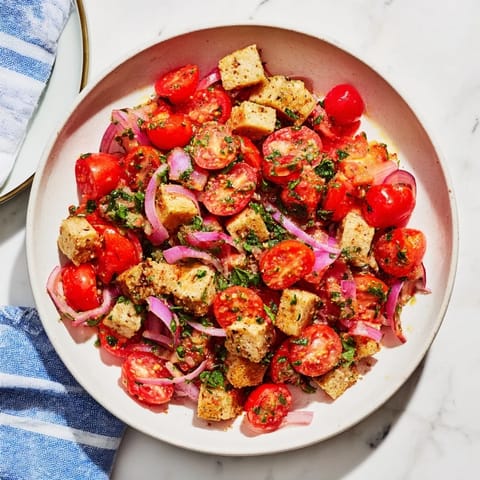 Fresh Cucumber Chickpea Salad