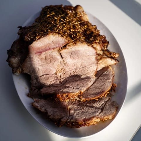 Slow-Cooked Honey Glazed Ham