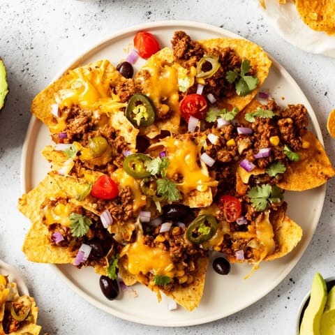 Classic Sheet Pan Beef Nachos