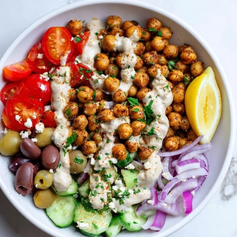 Mediterranean Chickpea Bowl