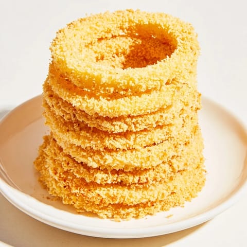 Crispy Onion Ring Tower
