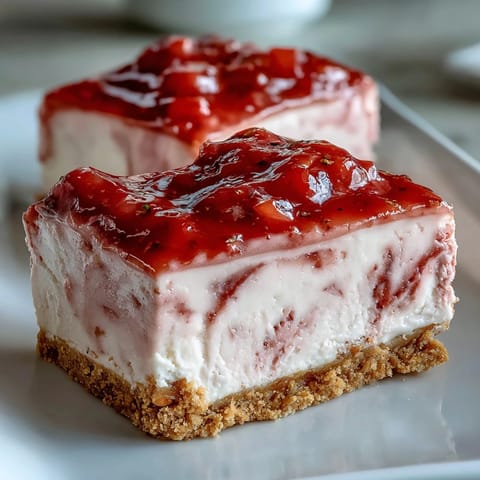 A freshly baked Guava Cheesecake with a creamy filling sits beside a cup of coffee and fresh guava.