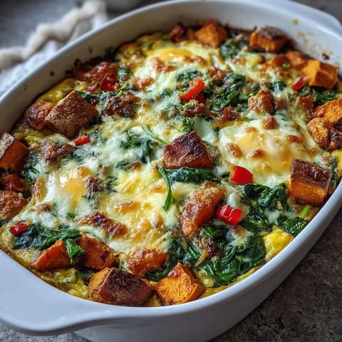 Easy Sweet Potato Egg Casserole