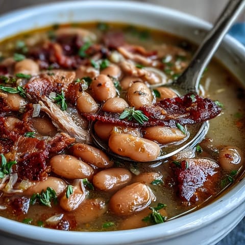 Ham Navy Bean Thyme