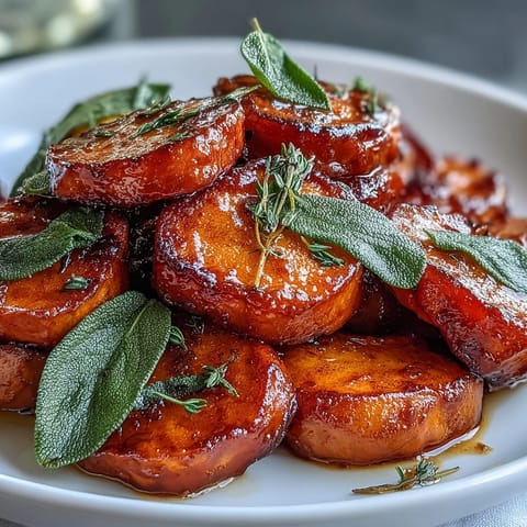 Candied Yams Brown Butter Sage