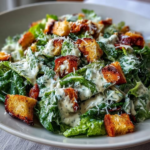 Celery Caesar with Croutons