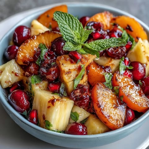 Tropical Mango Pineapple Display