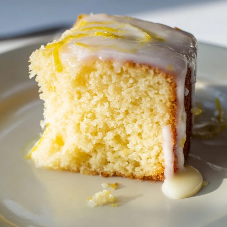 Fluffy, aromatic Lemon Yogurt Cake, perfect for breakfast, with bright lemon and yogurt flavors.