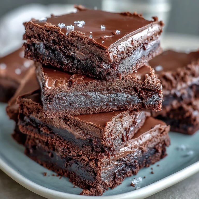 Decadent chocolate brownies with tangy sourdough discard and a luscious peanut butter swirl, baked to perfection in an 8x8-inch pan.