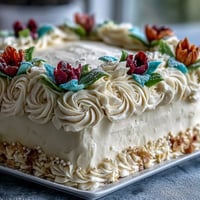 Festive sheet cake with buttercream roses and edible diploma, perfect for graduation celebrations.  